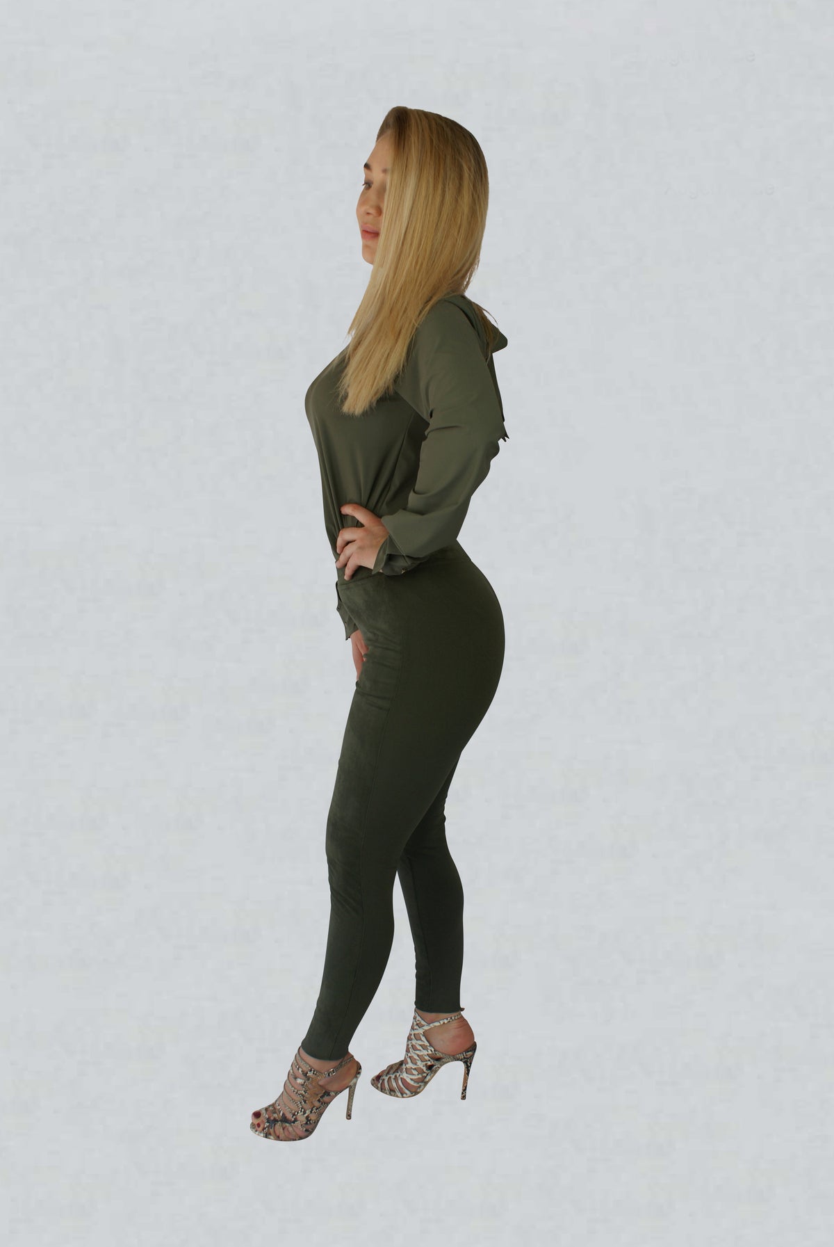 AugenWaide Leggings khaki