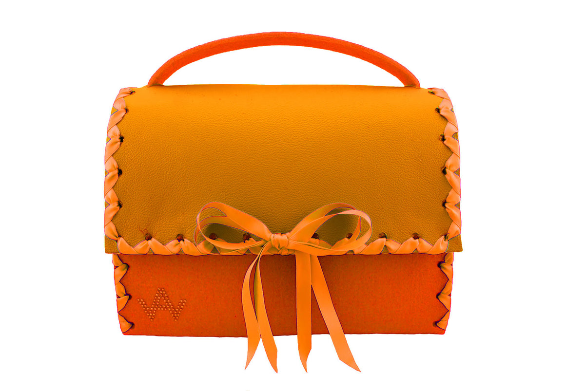 AugenWaide Augenschmaus Orange Leder