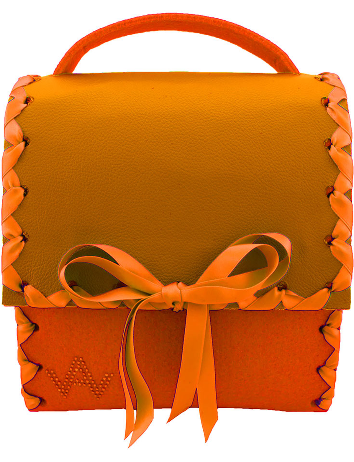 AugenWaide Herzerl Orange Leder