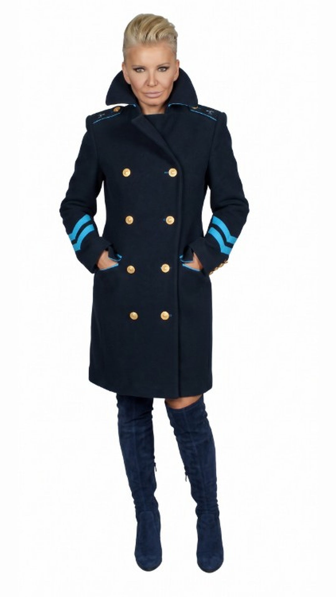 Military Mantel Eve Blue