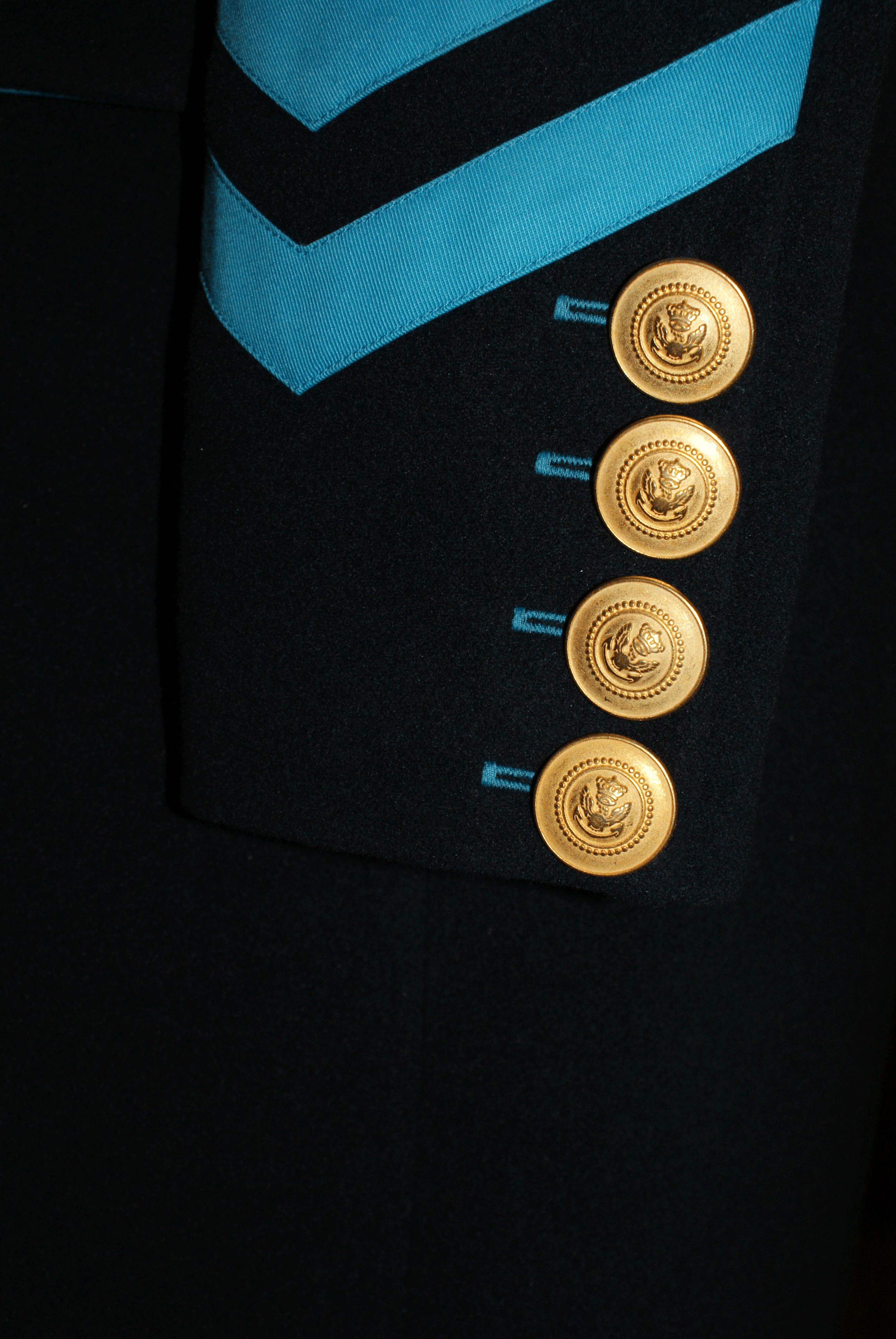 Military Mantel Eve Blue