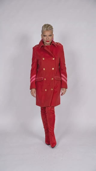 Military Mantel Eve Red